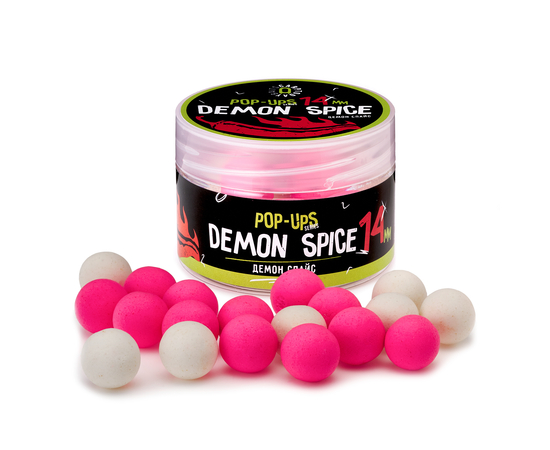 Бойлы плавающие Carptoday Baits Pop Ups Demon Spice (Острые Специи), Диаметр: 14 мм