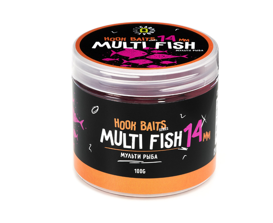 Бойлы насадочные Carptoday Baits Multi Fish (Мульти Фиш), Диаметр: 14 мм, изображение 2
