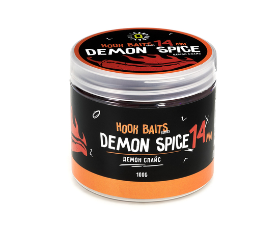 Бойлы насадочные Carptoday Baits Demon Spice (Острые Специи), Диаметр: 14 мм, изображение 2