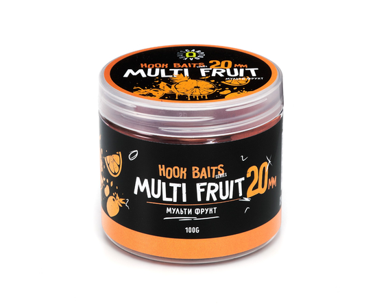Бойлы насадочные Carptoday Baits Multi Fruit (Мульти Фрукт), Диаметр: 20 мм, изображение 2