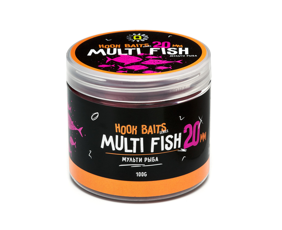 Бойлы насадочные Carptoday Baits Multi Fish (Мульти Фиш), Диаметр: 20 мм, изображение 2