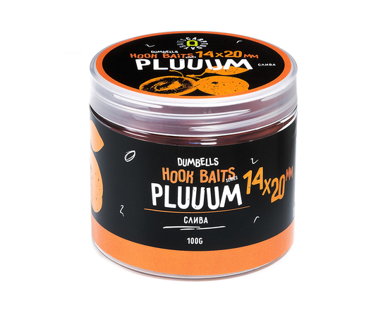 Дамбелсы насадочные Carptoday Baits Plum (Слива), изображение 2 Дамбелсы насадочные Carptoday Baits Plum (Слива), изображение 2