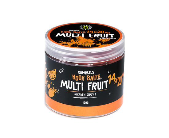 Дамбелсы насадочные Carptoday Baits Multi Fruit (Мульти Фрукт), изображение 2