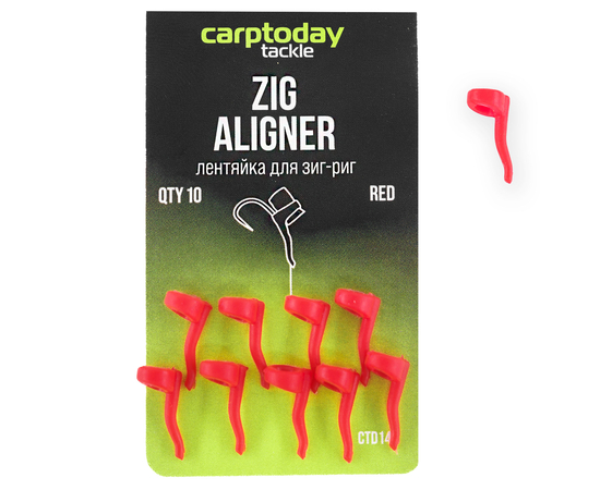 Лентяйки для Зиг Риг Carptoday Tackle Zig Aligners, Цвет: Красный