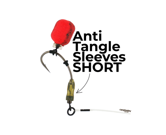 Отводчики короткие Carptoday Tackle Anti Tangle Sleeves Short зелёные, изображение 3