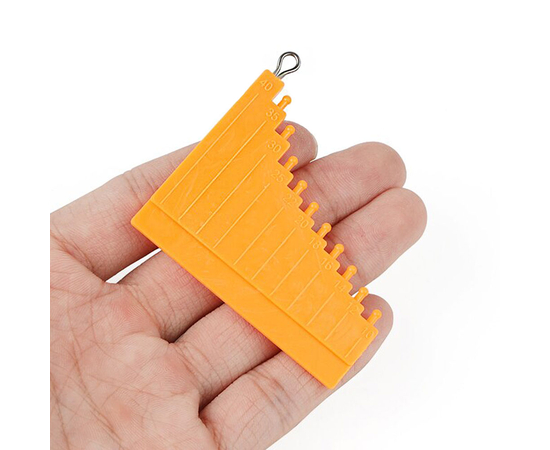 Инструмент для измерения длины волоса PANDA Tackle Hair Gauge, изображение 3