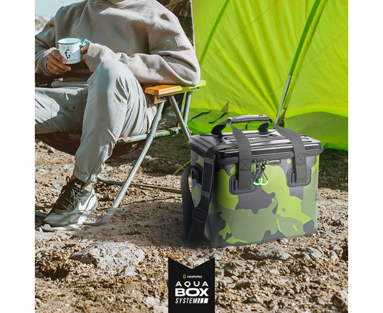 Сумка EVA с жёсткой крышкой Carptoday Aqua Hard Box System, Объём: 50 л, изображение 19