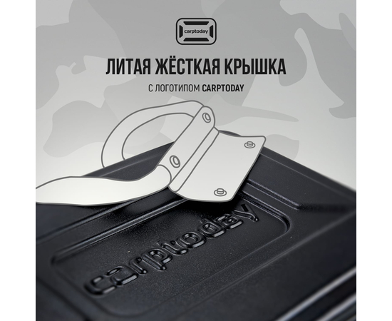 Сумка EVA с жёсткой крышкой Carptoday Aqua Hard Box System, Объём: 50 л, изображение 4