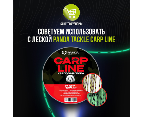 Налобный фонарь Carptoday Apollo Blue 2 с функцией подсвечивания лески синим светом, изображение 17