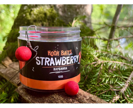 Бойлы насадочные Carptoday Baits Strawberry (Клубника), Диаметр: 14 мм, изображение 5
