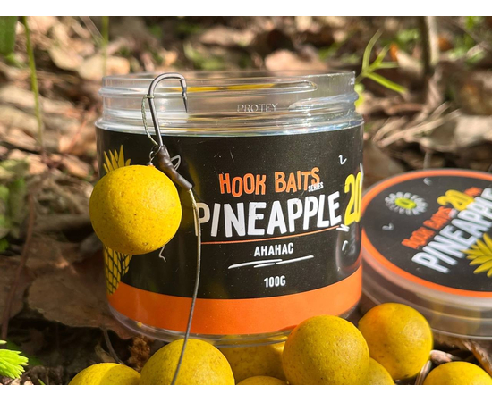 Бойлы насадочные Carptoday Baits Pineapple (Ананас), Диаметр: 14 мм, изображение 5