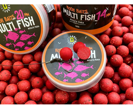 Бойлы насадочные Carptoday Baits Multi Fish (Мульти Фиш), Диаметр: 14 мм, изображение 6