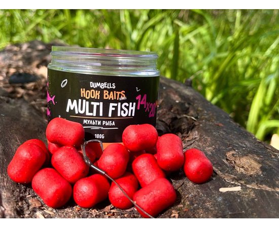 Дамбелсы насадочные Carptoday Baits Multi Fish (Мульти Фиш), изображение 6
