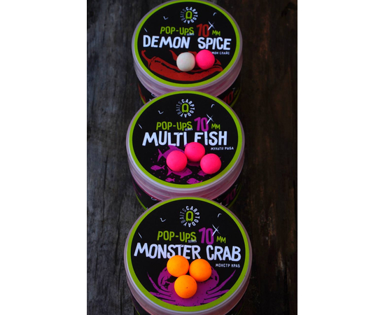 Бойлы плавающие Carptoday Baits Pop Ups Multi Fish (Мульти Фиш), Диаметр: 10 мм, изображение 5